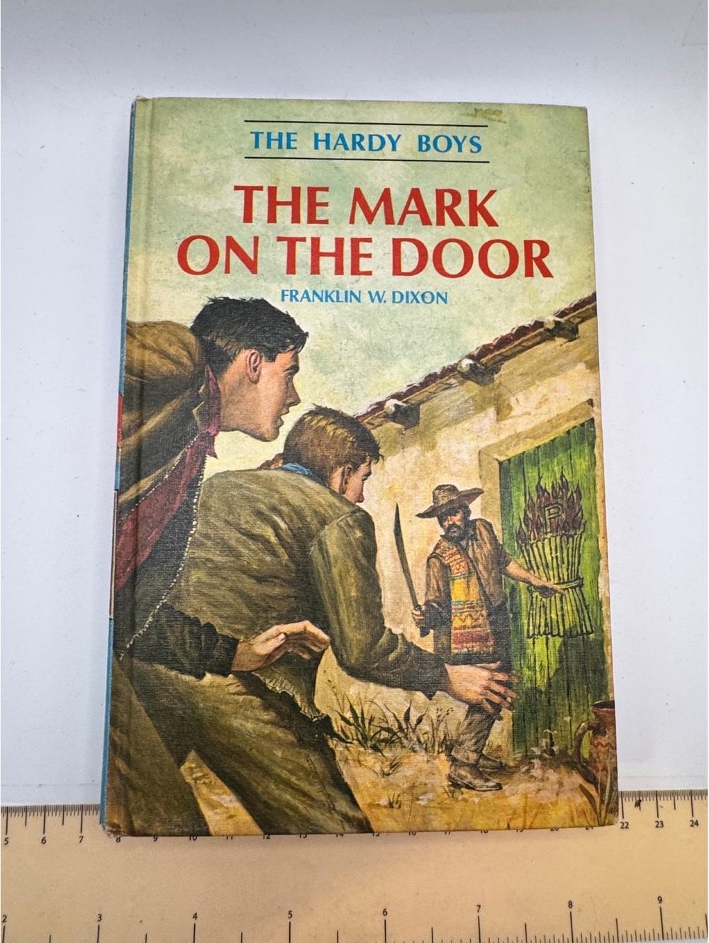 The Hardy Boys: The Mark on the Door by Franklin W. Dixon - Vintage Mystery Book
